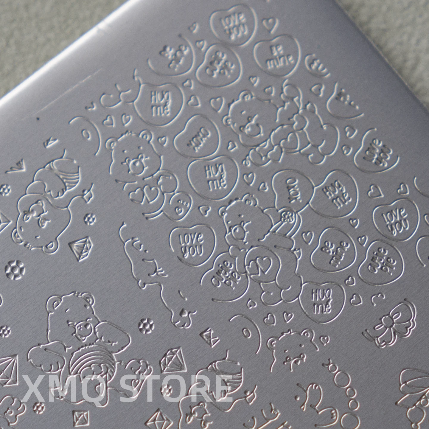 Фото XMQ NAIL ART СТЕМПИРУЮЩИЕ ПЛАТКИ СНЕЖНЫЕ ТЕМПЕРАТУИ МИЛЫЙ МЕДВЕД ИЗОБРАЖЕНИЕ №2