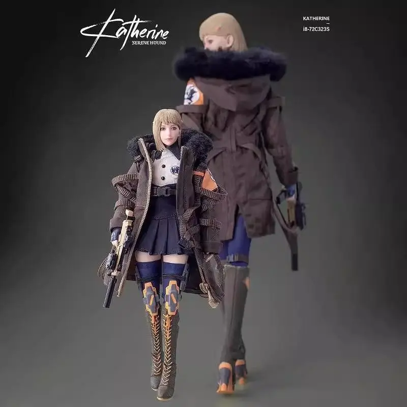 Оригинальный I8toys I8-72c323 1/12 солдат серен-хаунд серии Кэтрин фигурка статуя модель