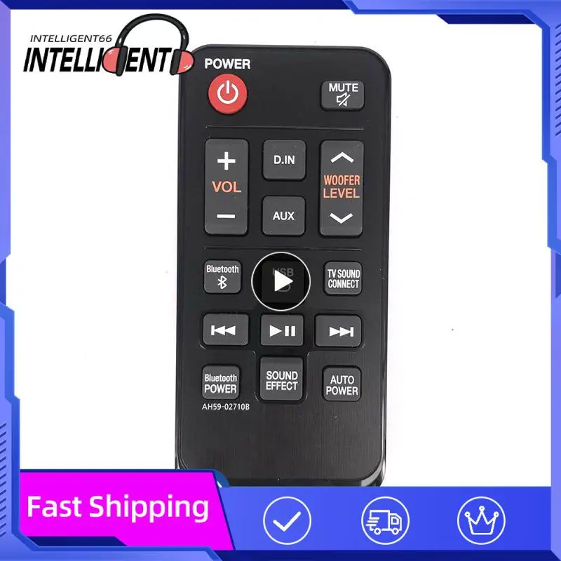 1~4PCS Audio Sound Bar AH59-02710B remote control Replacement for Samsung HW-J250 HW-JM25 ECHO Soundbar Remote Controller Black