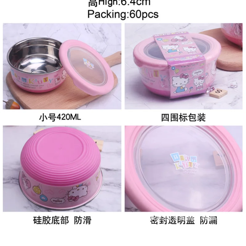 Лидер продаж Ланч-бокс Sanrios с героями мультфильмов Hellokitty изоляционный бокс Kuromi