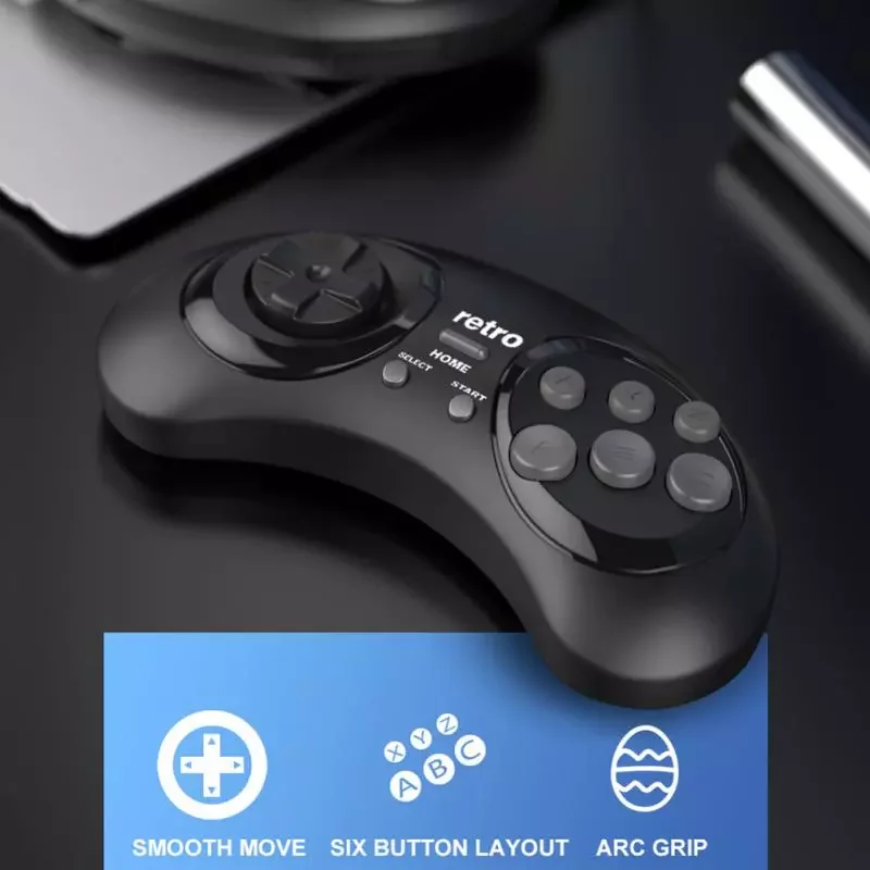 

2.4G Wireless Controller Games Stick Built-in 4000+ Games Retro Family Video Game Console Gamepad Joystick Gaming Accessories