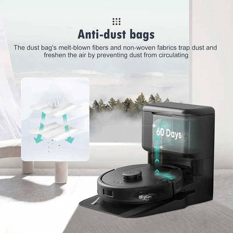 Мешки для пыли пылесоса сменные детали Eufy L50 L60/L60 гибридные самопустые мешки