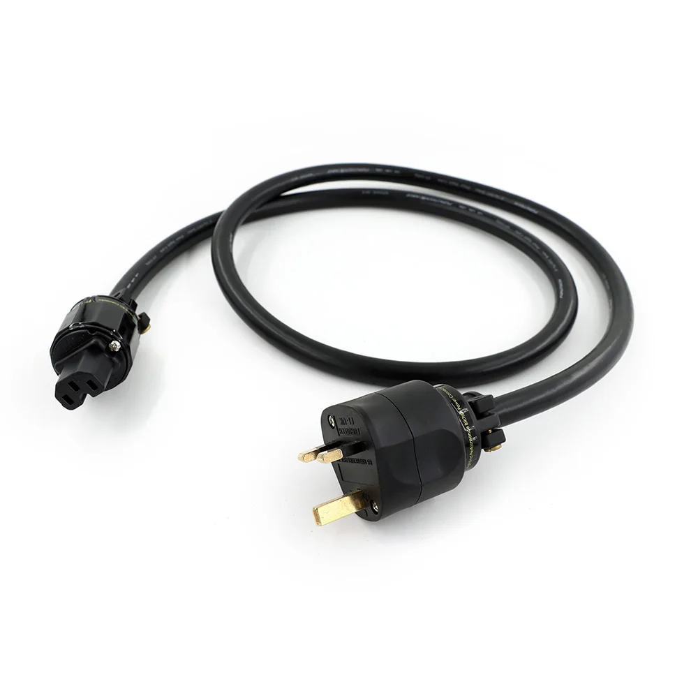 Силовой кабель FURUTECH FP-314Ag с родиевым покрытием FI-UK 1363 (R) NCF