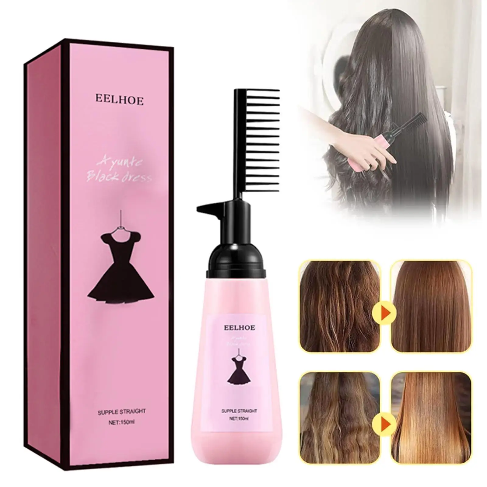 

Hair Straightening Cream Nourishing Collagen Fast Hair Smoothing Cream Women's Keratin Hair Straightening Cream