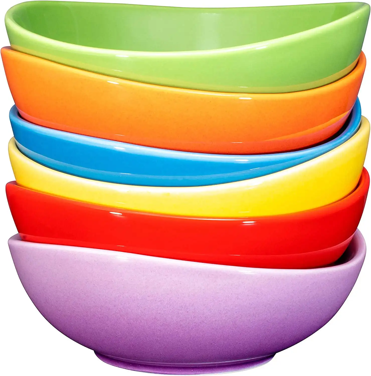 

Ceramic Dessert Bowls Set 18 Oz Durable Ceramic Bowls Set Of 6