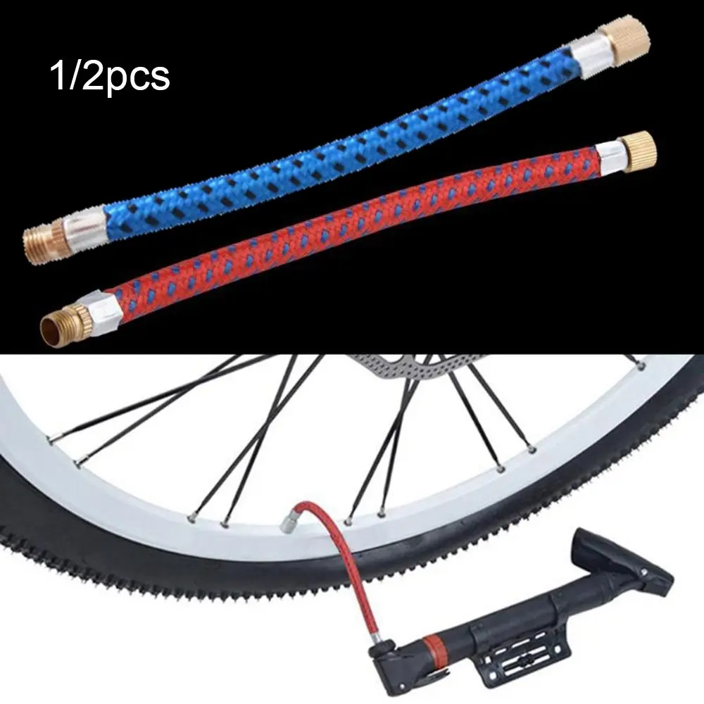 

Longer Use150Psi Schrader Portable A/V Needle Valve Tube Pipe Cord Pump Extension Hose Bicycle Pumps Bike Hose Adapter