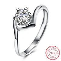 sterling silver ring fashion trend ring simple and stylish for women
