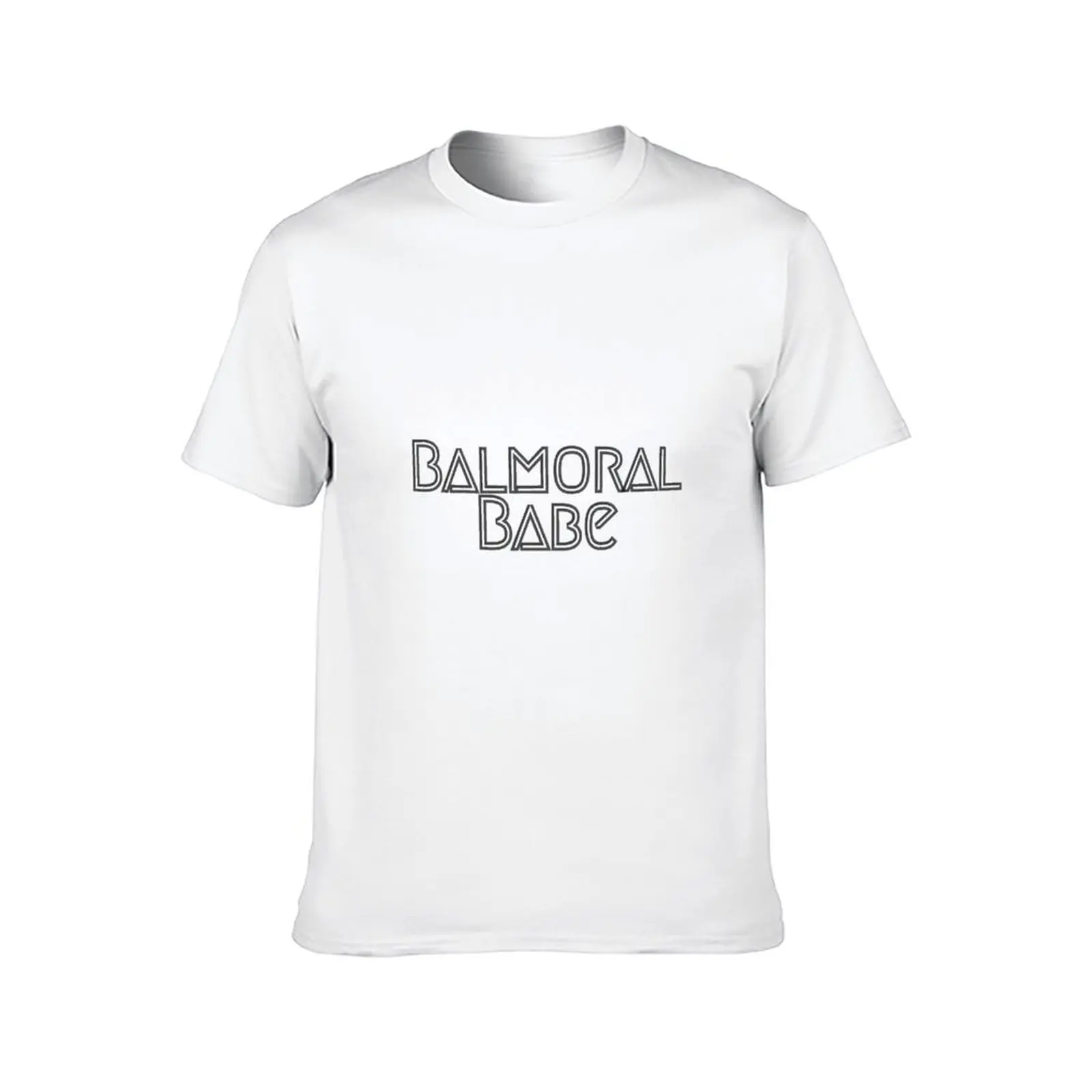 Фото Футболка Balmoral Babe, мужские футболки с рисунком, мужская футболка из 100% хлопка №2