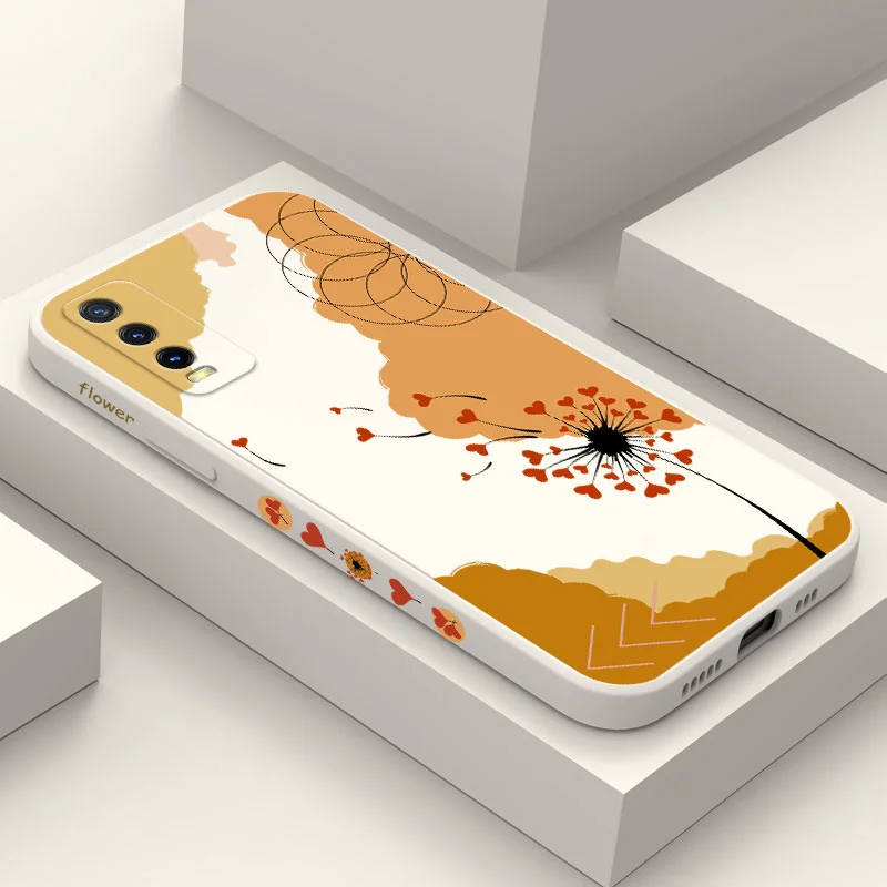 

Flying Dandelion Case For VIVO Y20 Y20i Y20S Y30 Y33T Y35 Y76 Y22 Y11 Y12 Y12S Y15 Y21 Y21T V25E V25 V23 V23E V21 V20 Pro 4G 5G