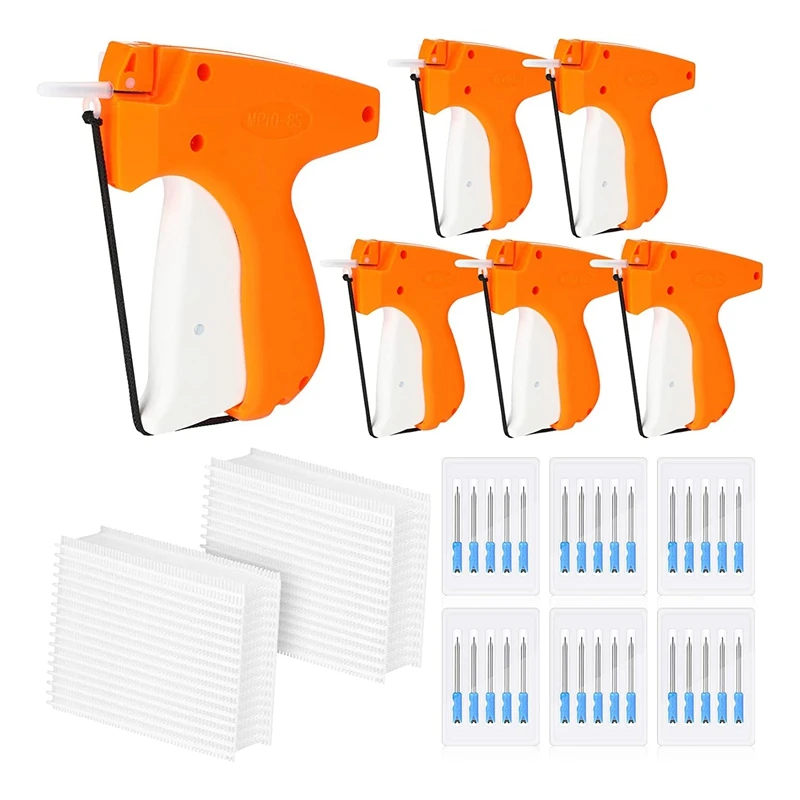 

1 Set Tagging Gun For Clothing Kit Including 6 Pcs Price Tag Attacher Gun 6 Pcs Stainless Steel Needles