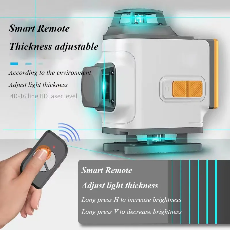 

Level Vertical Laser Green Laser And 16/12 Function Sensor Hand Lines Light Line Powerful Horizontal Cross Wave Beam Level
