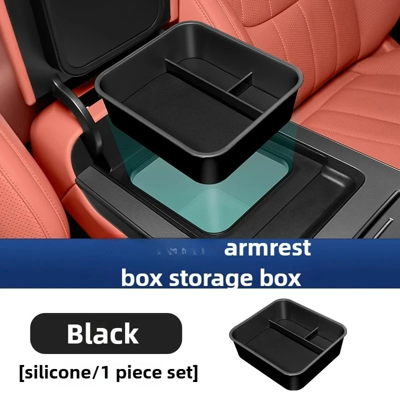 

Для BYD Tang L ящик для хранения центрального управления DM подлокотник ящик для хранения аксессуары для модификации автомобиля