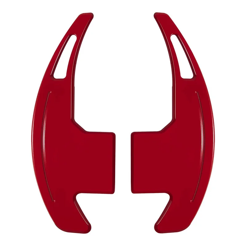 

Весло переключения рулевого колеса, удлиненная накладка переключателя передач для Ford Mustang 2015-2021, аксессуары из алюминиевого сплава (красный...