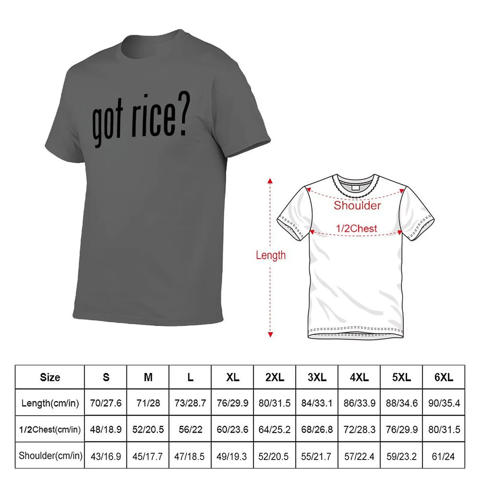 Футболка Got Rice Philipp Food Humor от AiReal Apparel, футболки для мужчин, хлопковая забавная футболка, мужская повседневная футболка (art.: 3920d255337ff) - 3920d255337ff