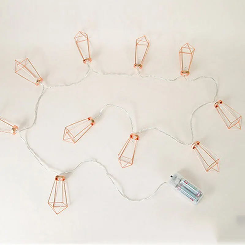 

Led String Light With 10 Led Lights Decoration Room Garden Lamp Yard Festival Christmas Geometry Decoration New Year's Decor