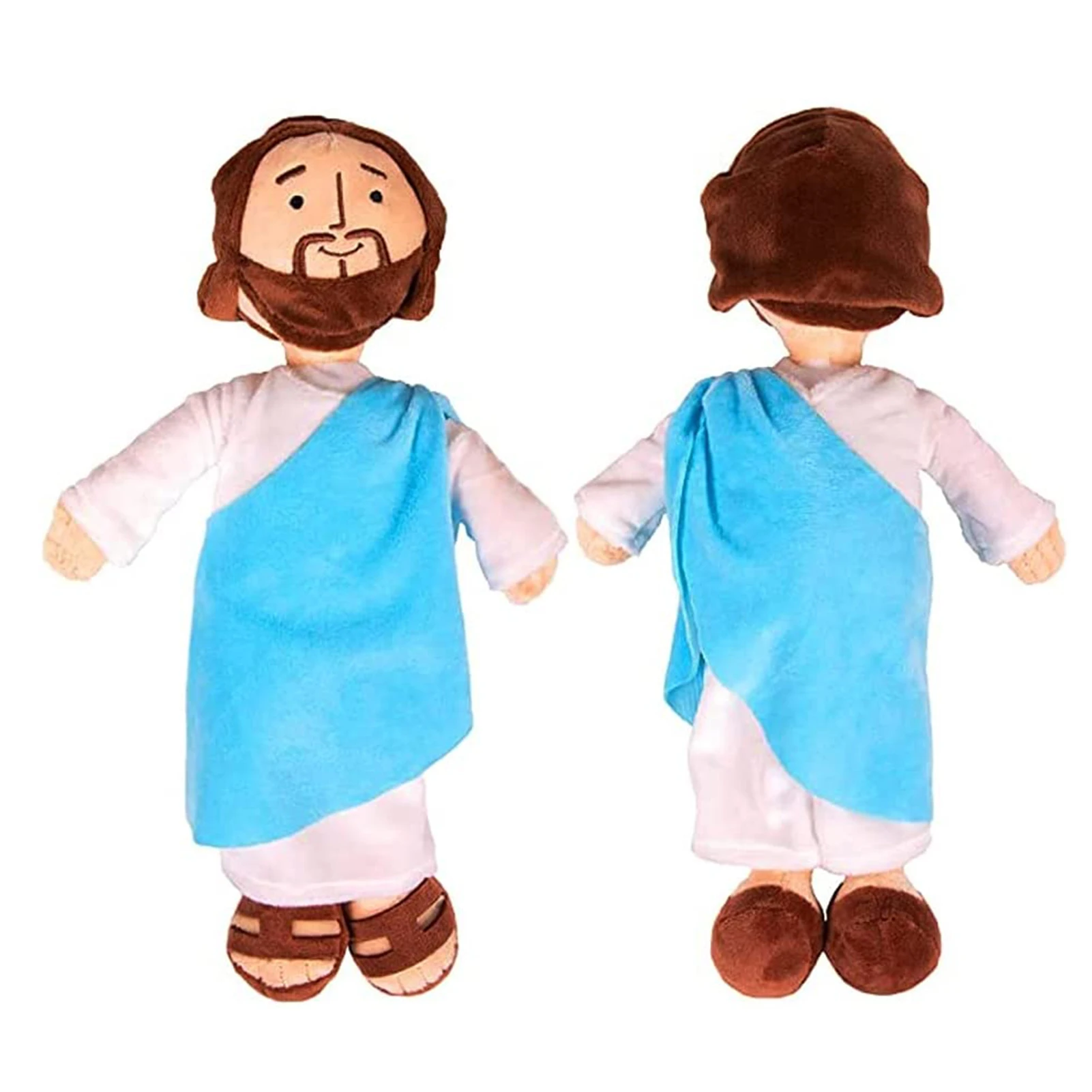 

My Friend Jesus Plush Toy Soft Stuffed Plushie Doll Christian Toys Christ Religious Decoration Kids Birthday Gift 32CM