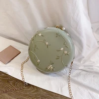 mini small bag womens bag 2022 new chain one shoulder small round bag lace embroidered fairy messenger bag crossbody bags