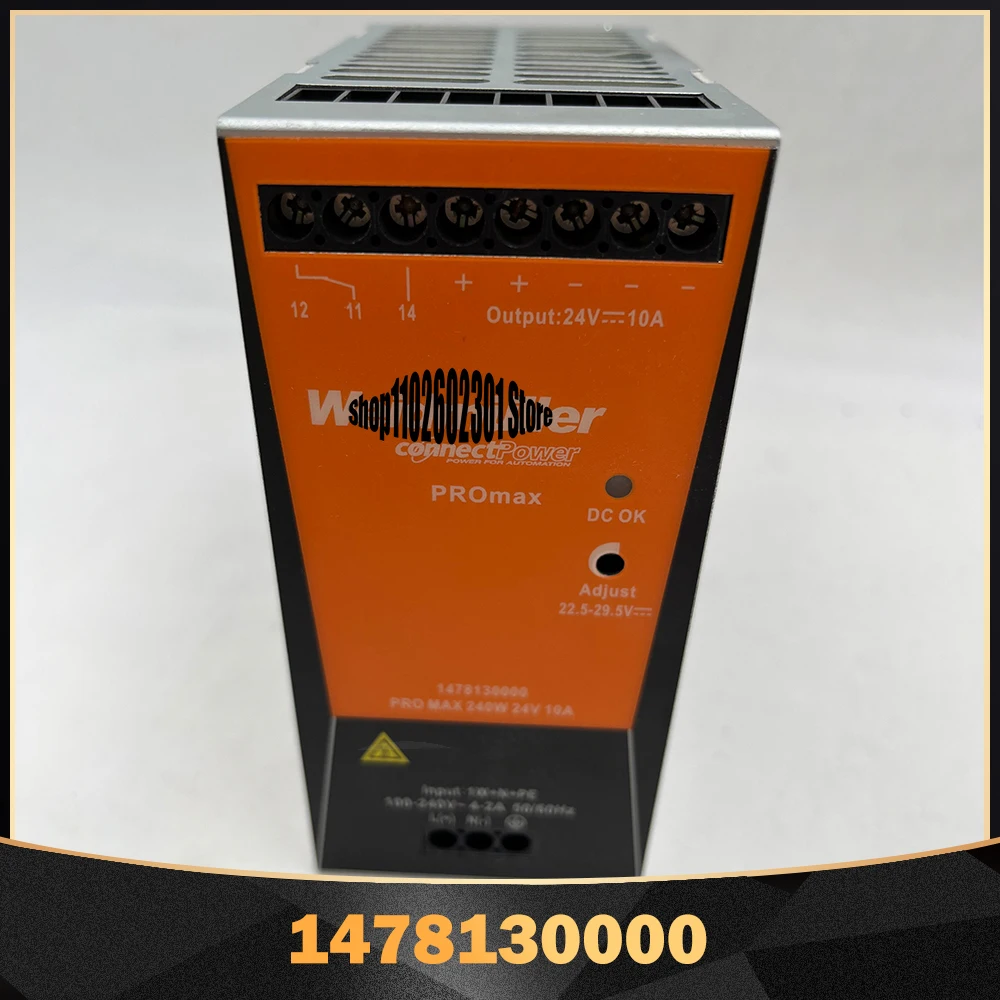 

For Weidmüller 1478130000 PROMAX 240W 24V 10A Rail Switching Power Supply Fast Delivery