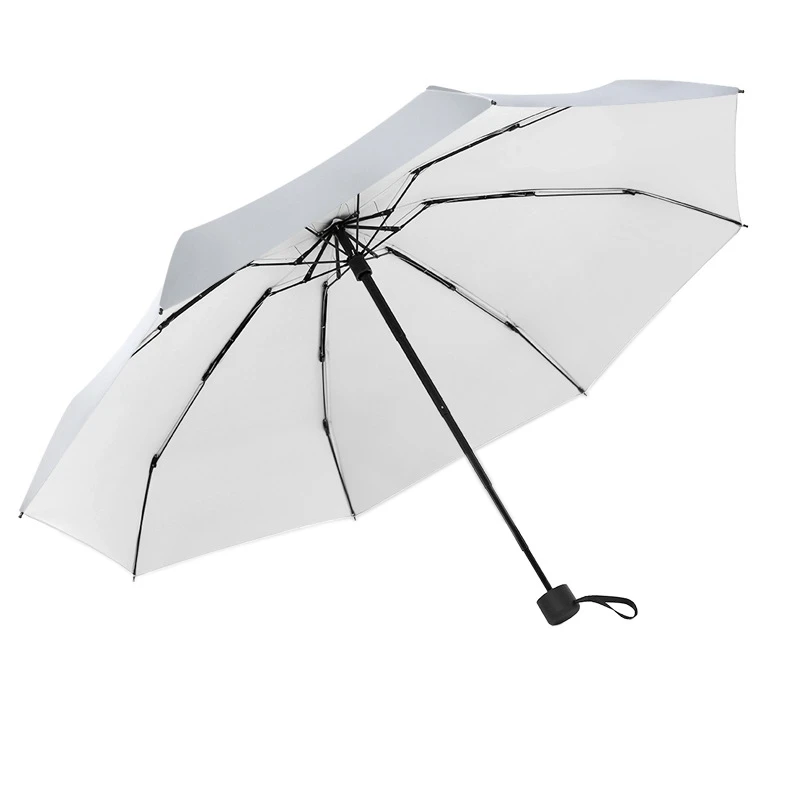 

Pocket Umbrella Ultra-Light Small Mini Dual-Purpose Folding Umbrella Goddess Sunscreen Sun Umbrella