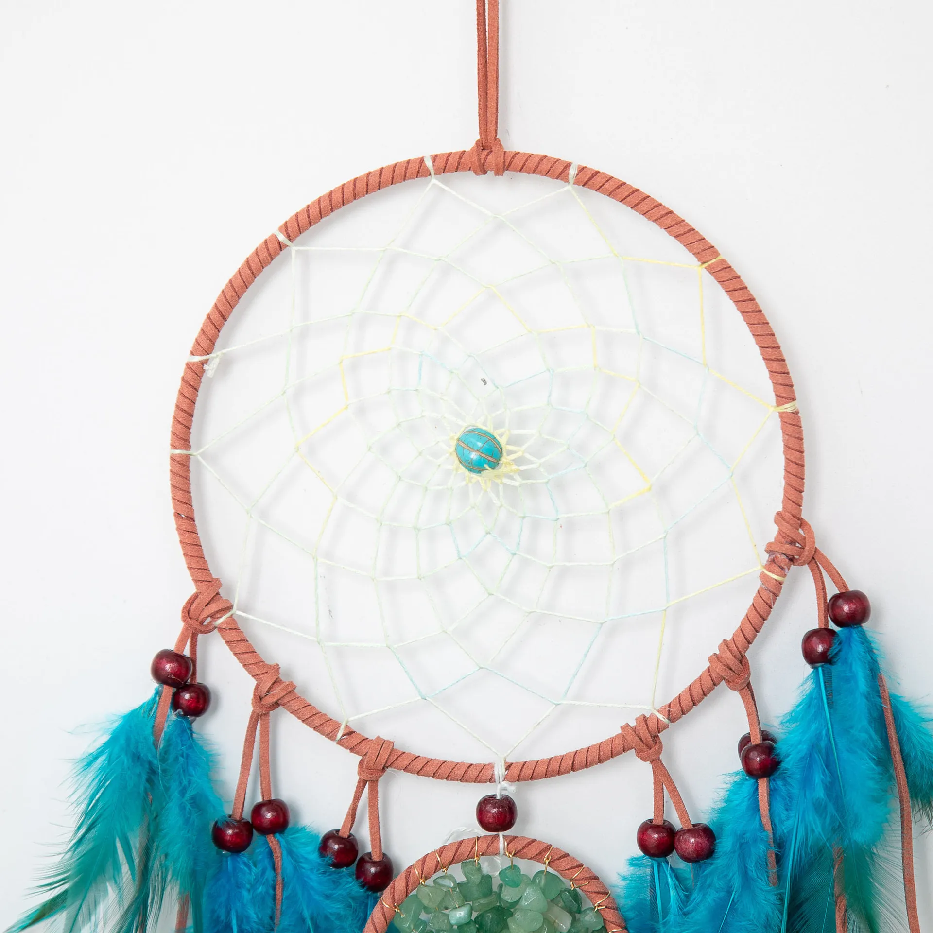 Подвеска Древо жизни Большой Ловец снов с колокольчиком ветра Воздушная