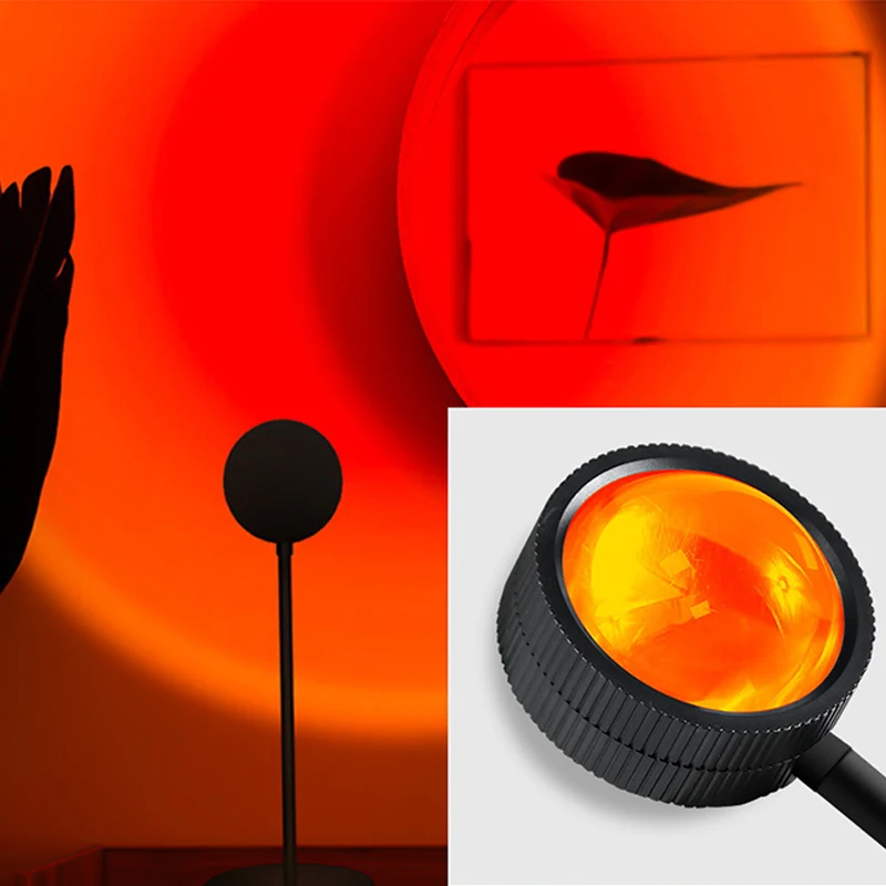 Аниме RGB закат лампа Светодиодная звезда проектор неоновый Ночник декор для