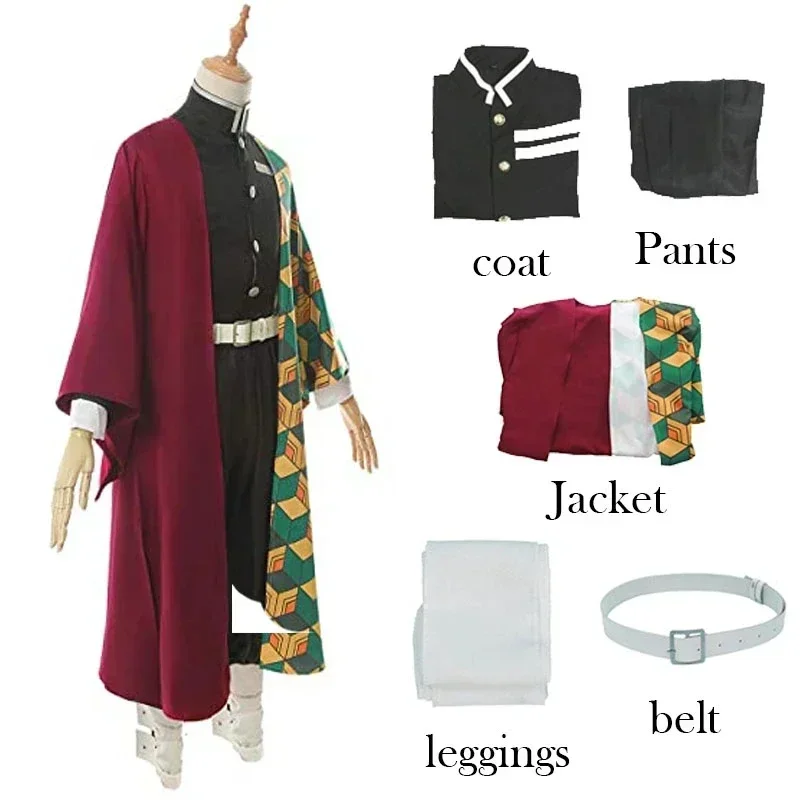 Аниме Tomioka Giyuu Косплей Костюм Аксессуары Pak Uniformen Kimetsu No Yaiba Костюмы Pruik Kind Volwassen Feest Cadeau (art.: 3920d33b047e6) - 3920d33b047e6