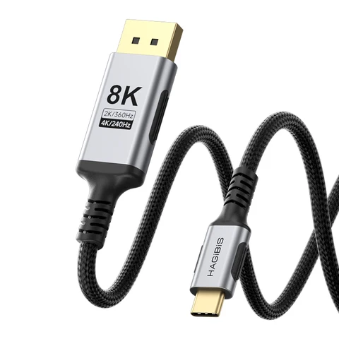 Кабель Hagibis 8K USB C — DisplayPort 1.4