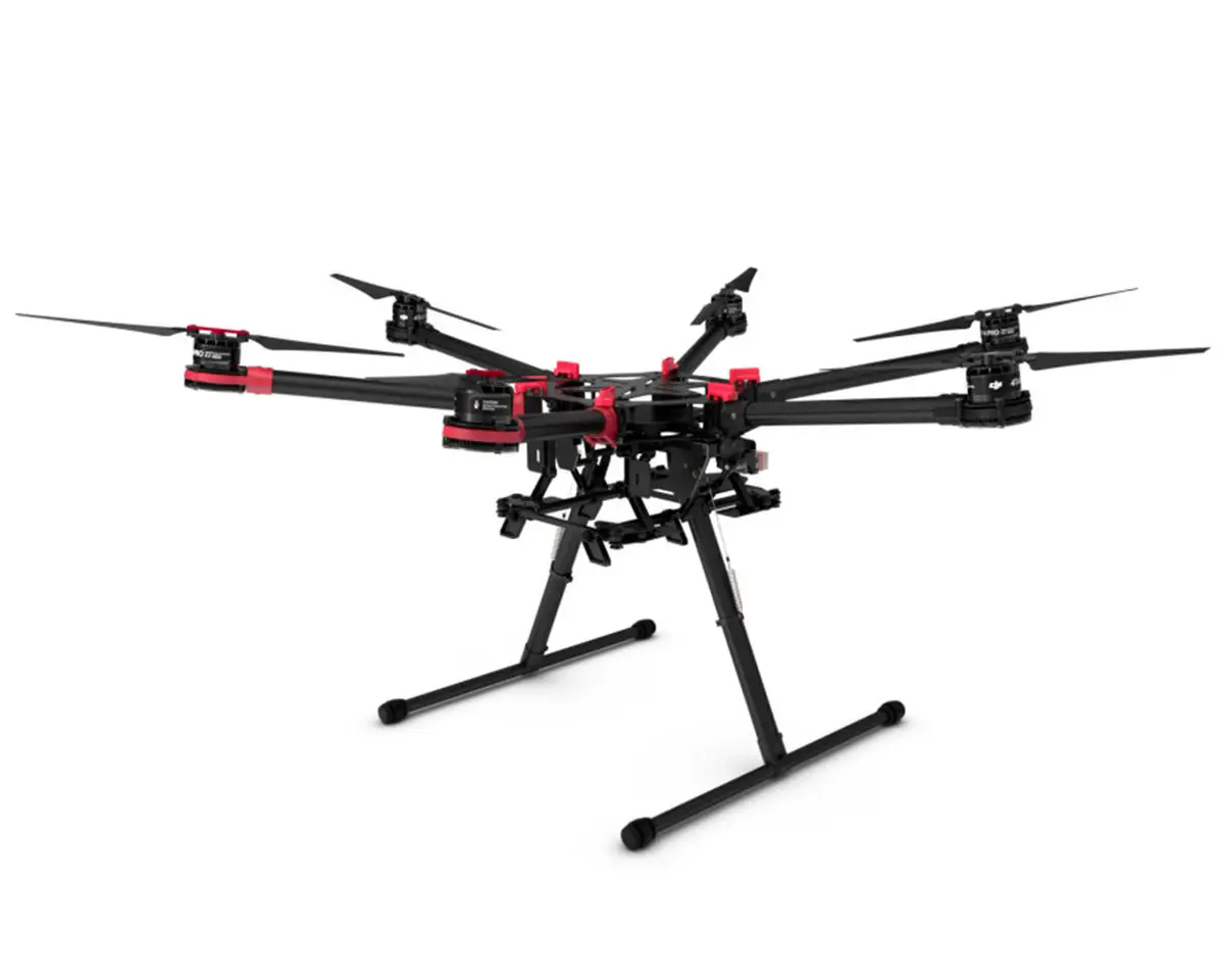 

DJI S900 ARF Hexacopter Дрон комплект расползания крыльев взлет вес 4,7 кг ~ 8.2кг с 6 шт 4114 моторов 40A ESCs 1552 реквизит