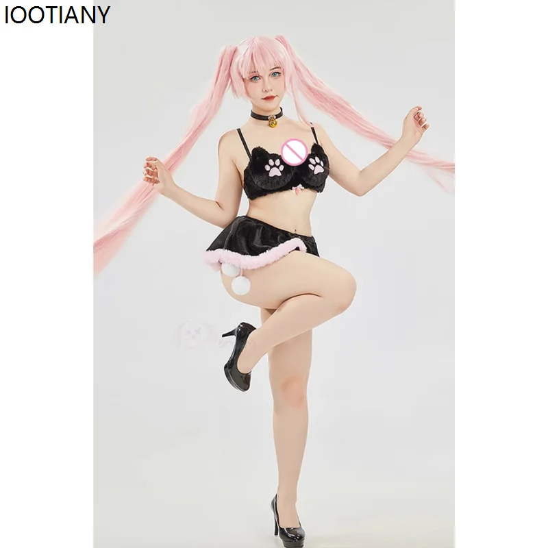 Женский сексуальный костюм для косплея из аниме Женская домашняя одежда в виде