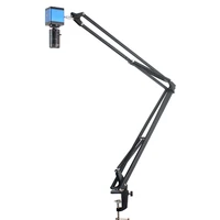 aluminum alloy stand microscope camera stand holder bracket lift foothold table frame for microscope repair soldering