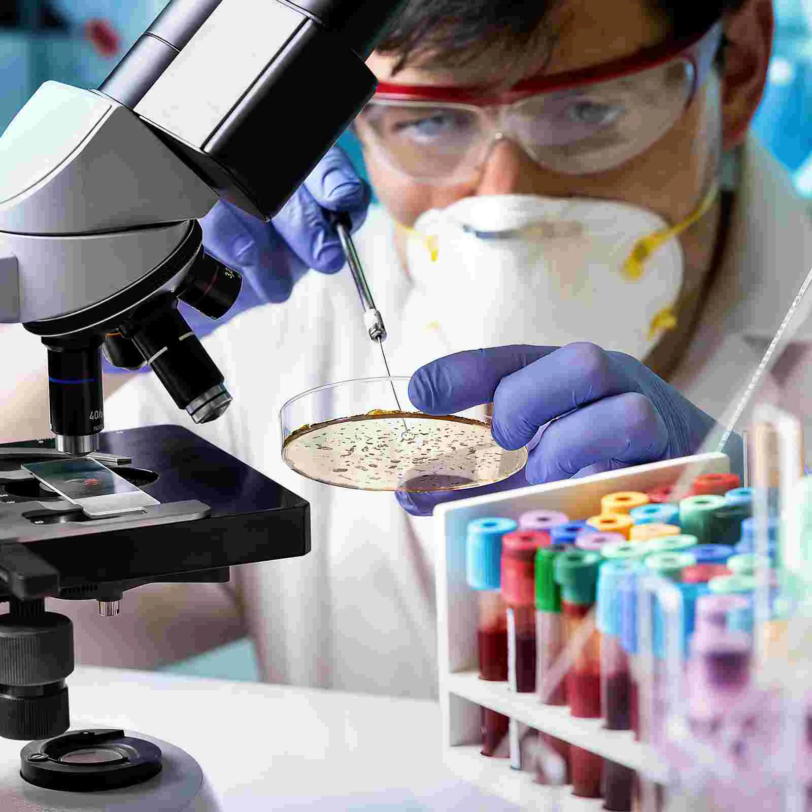 10 шт. тарелка с питательным агаром принадлежности для научных экспериментов