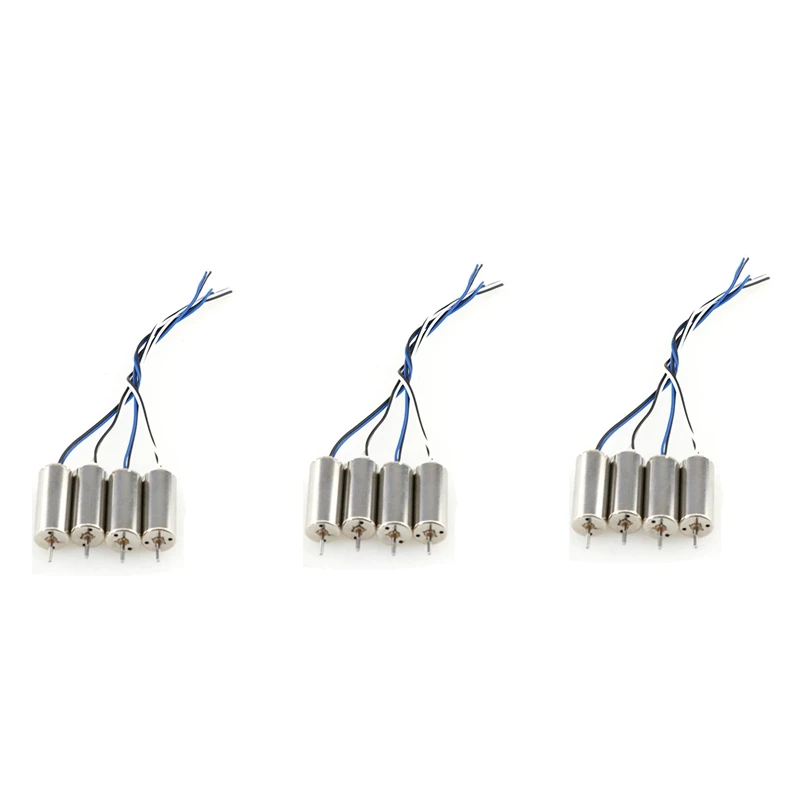 

12Pcs For DJI Tello Motor 8520 Brushed Motor Replacement Repair Part For TELLO RYZE Tello EDU Drone RC Quadcopter CW CCW