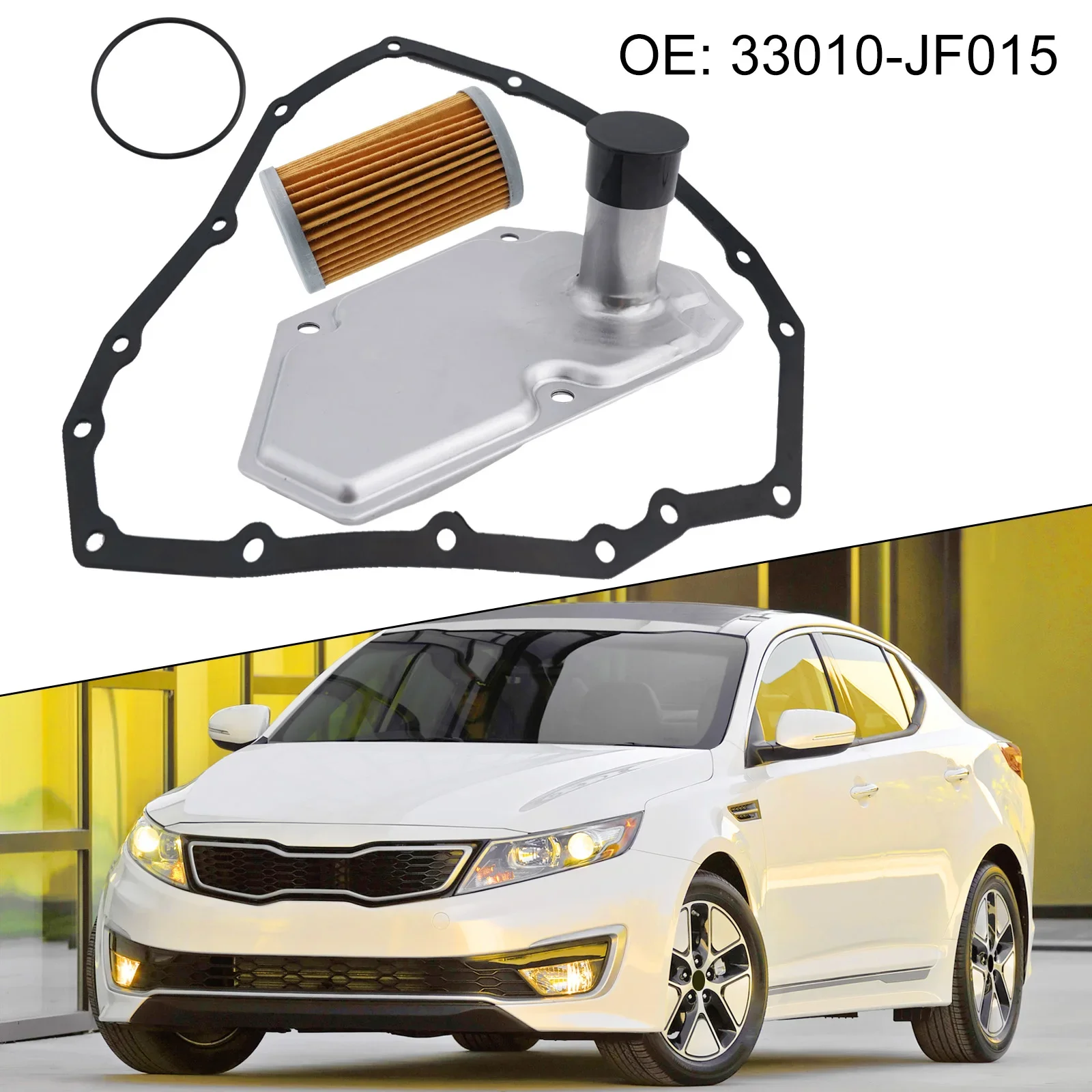 Подходит для трансмиссии Altima CVT масляный фильтр прокладка поддона быстрая