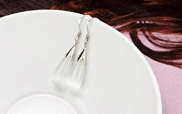 Серьги-подвески в виде капли воды для косплея | Тематическая одежда и униформа