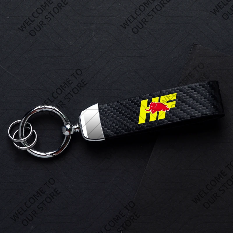 

Новая мода для HF High Fidelity Elephant LANCIA логотип автомобиля кожаный брелок из углеродного волокна цинковый сплав индивидуальный брелок для ключей аксессуары