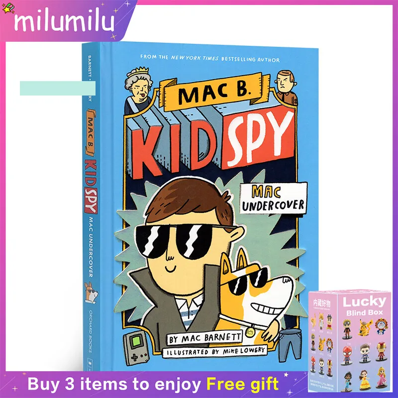 

Mac Undercover Original English Picture Hardcover Book for Kids