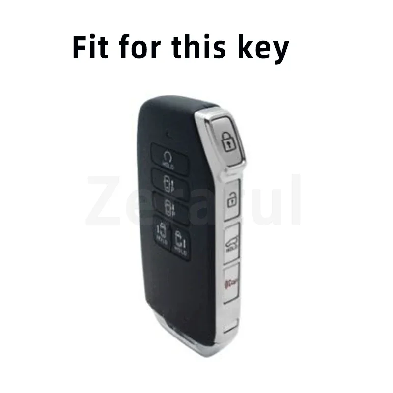 Чехол-брелок для Kia Ev6 New Carnival Sedona 2021 K8 V6 2022 GT Line Dl3 Mq4 K5 Grand Sorento с 9 кнопками чехол