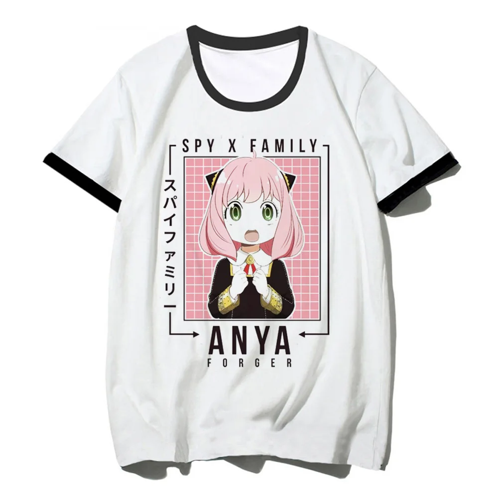 

spy x family Tee men harajuku Japanese funny tshirt male anime funny graphic clothes