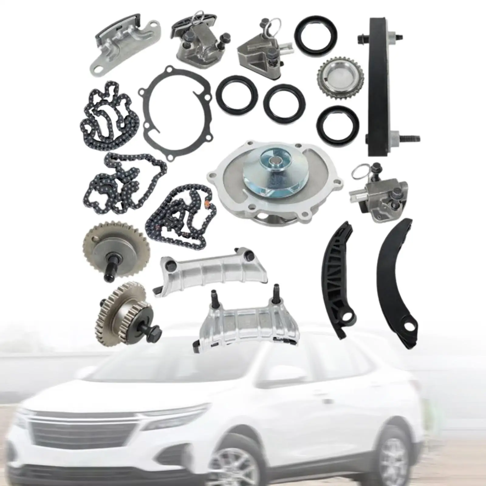 Комплект цепи ГРМ с прокладкой двигателя для Saturn Outlook