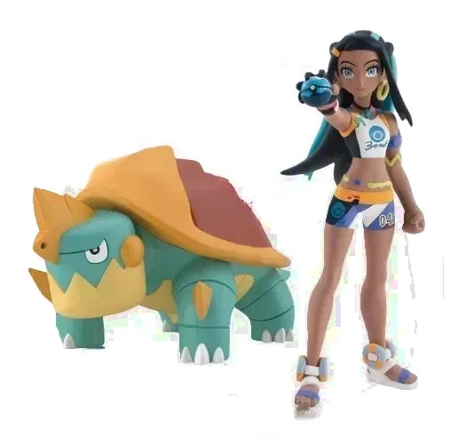 Фото Bandai оригинальные весы World POKEMON Galar Region Rillaboom Nessa Drednaw Kibana Duraludon аниме фигурки игрушки для детей подарок №3