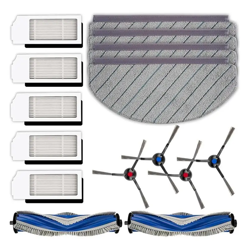 ABUL-For ECOVACS DEEBOT N20 Pro Plus: Комплект аксессуаров для робота-пылесоса (HEPA-фильтры, салфетки для мытья полов) (art.: 3920dad415f6e) - 3920dad415f6e