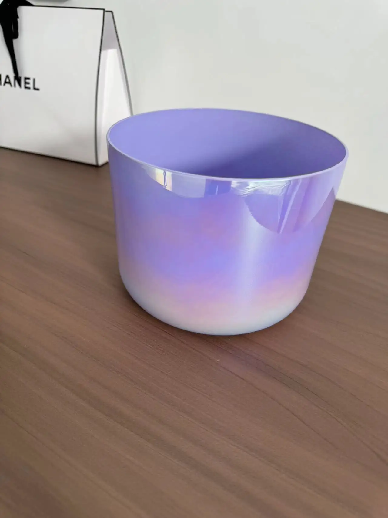 6 дюймов пурпурный космический Алхимия Хрустальная Поющая чаша звуковое