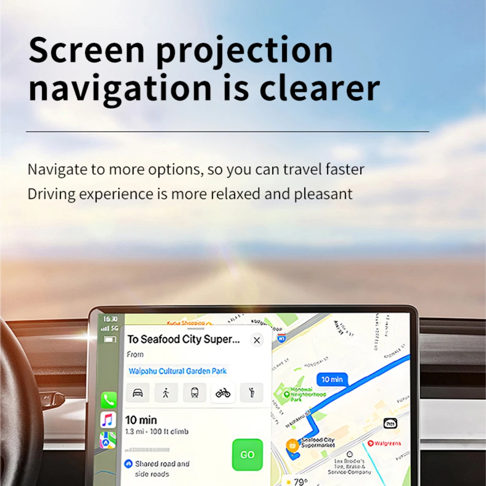 Проводной к беспроводному Carplay и Android Auto Smart Mini Box Bluetooth-совместимый мини-адаптер