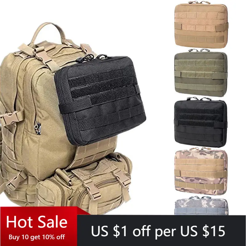 

1000D Сумка для кемпинга, Тактическая Военная Сумка для первой помощи, нейлоновая дорожная армейская Сумка для кемпинга, повседневный охотнич...