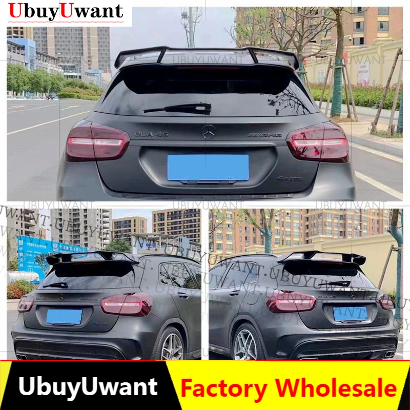 

Автомобильные Спойлеры из углеродного волокна для Mercedes GLA Class X156 GLA45 am g GLA200 GLA220 GLA260 2014-2019, автомобильные аксессуары