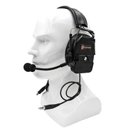 ts tac sky comtac i silicone earmuffs version dual channel tactical headphones outdoor noise cancelling walkie talkie headphones