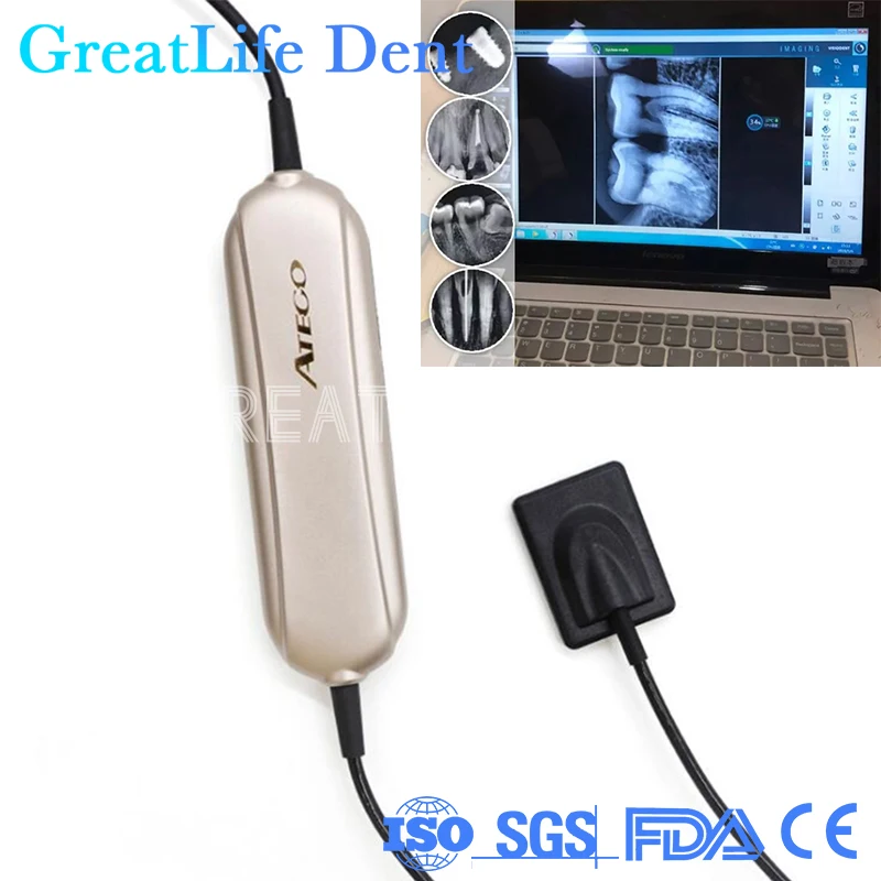 

Dental X Ray Sensor Ateco At-301 Rvg Intra Oral Usb Digital X-ray Imaging System Sensor Digital Dental Xray Sensor Dental
