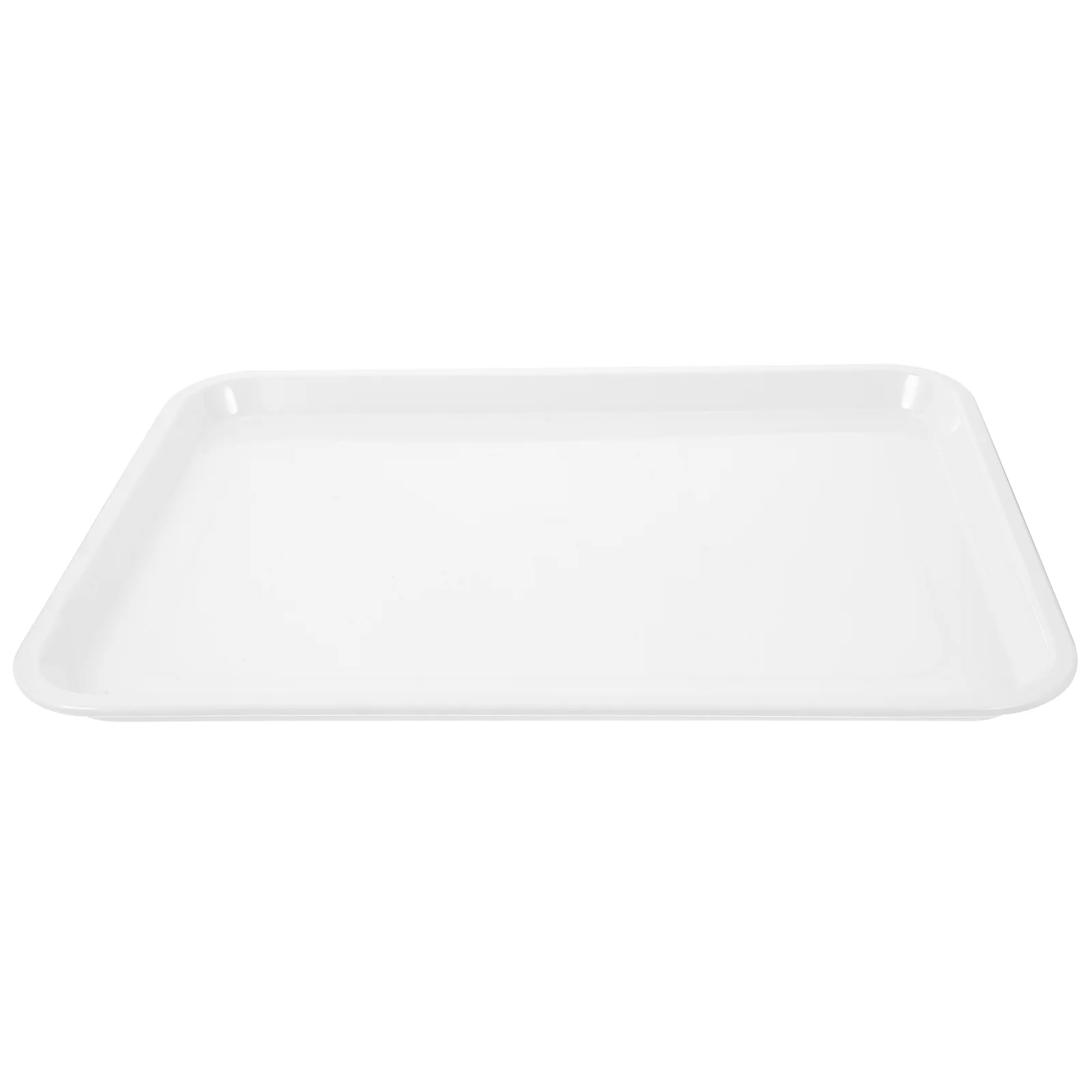 

2Pcs Food Serving Tray Rectangular Serving Tray Reusable Dessert Cake Bread Tray