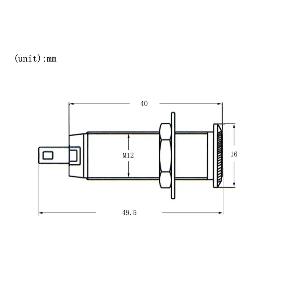 6 35 мм розетка для электрогитары в рубчик 1/4-дюймовая бас-выхода детали
