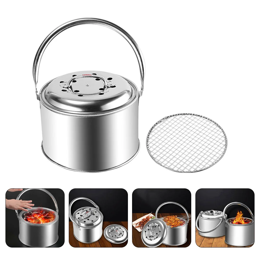 

1 Set Home Heating Stove Barbecue Stove Charcoal Basin Stove Carbon Stove